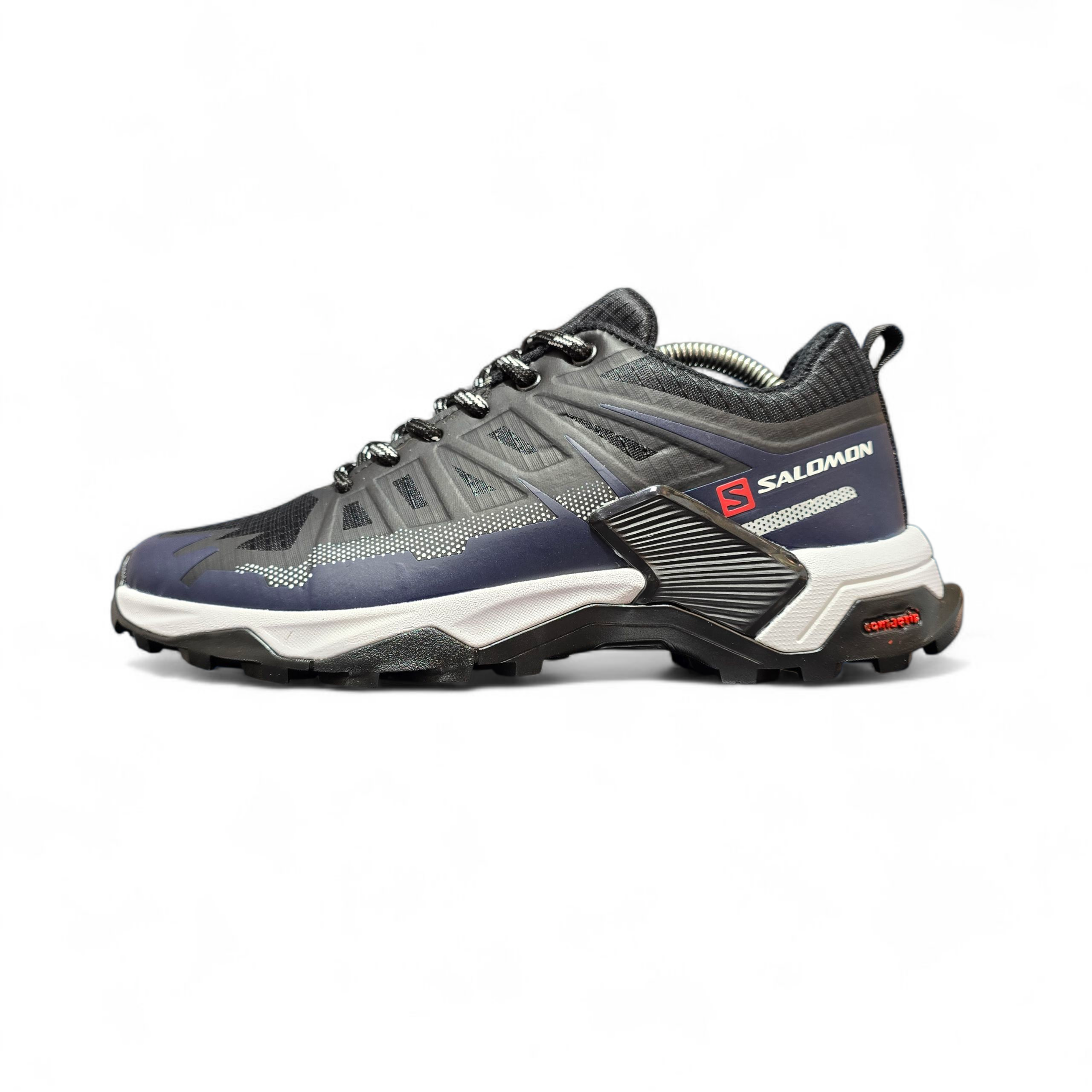 کتانی روزمره و طبیعتگردی سالامون مشکی سورمه ای